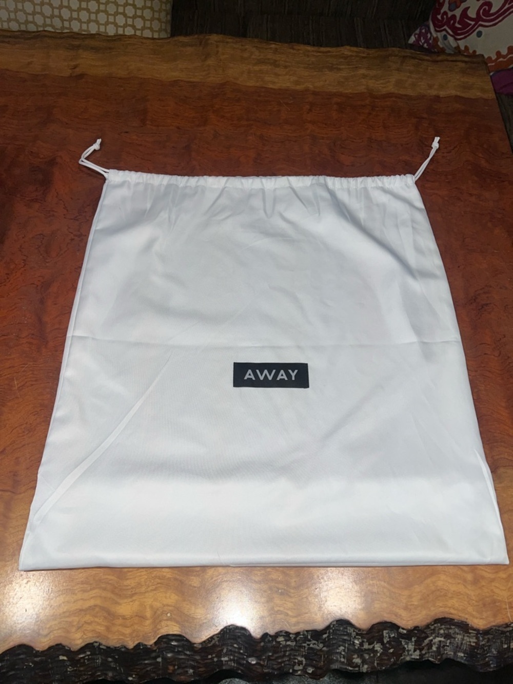 Away 26” x 24” Large Fabric Cinch Top Duster Bag